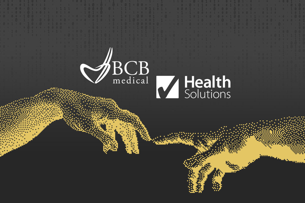 BCB Medical and Health Solutions together, hands