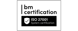 Logo of ISO 27110 certified company